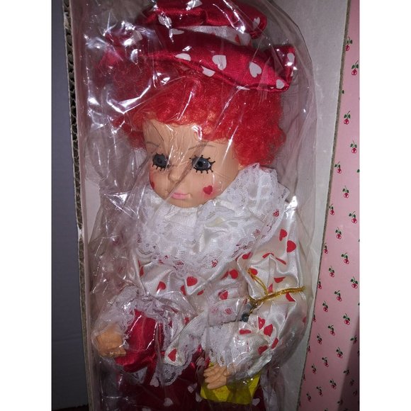 Brinn's Toys Brinns February Calendar Clown Doll Valentines Day